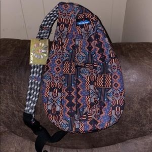 Kavu bag with chord cross body strap
